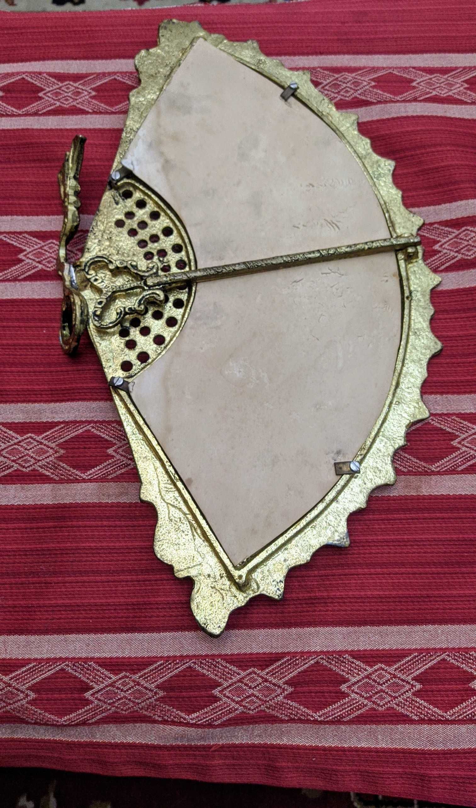 Espelho - Leque Vintage Latão-Bronze 40*22 cm | Entrega gratuita*
