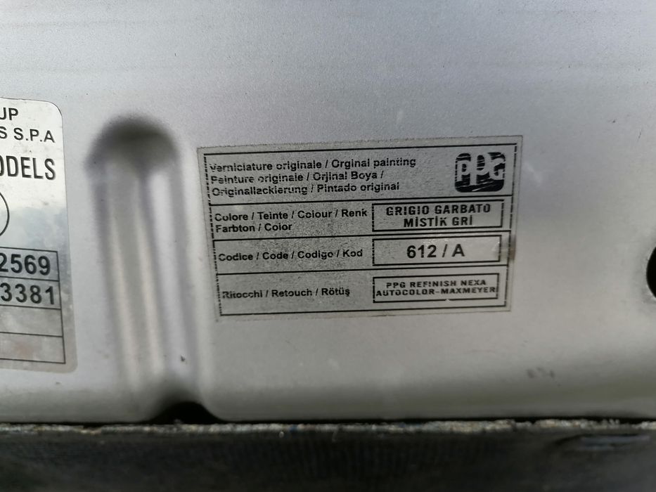 Błotnik Fiat Qubo