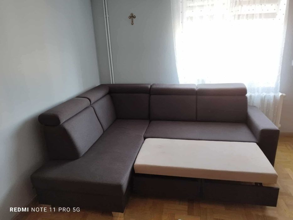 Sofa narożna  z funkcją spania Okazja!! Narożnik łóżko