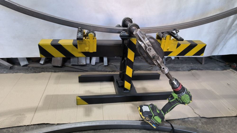 Трубогиб - вальца