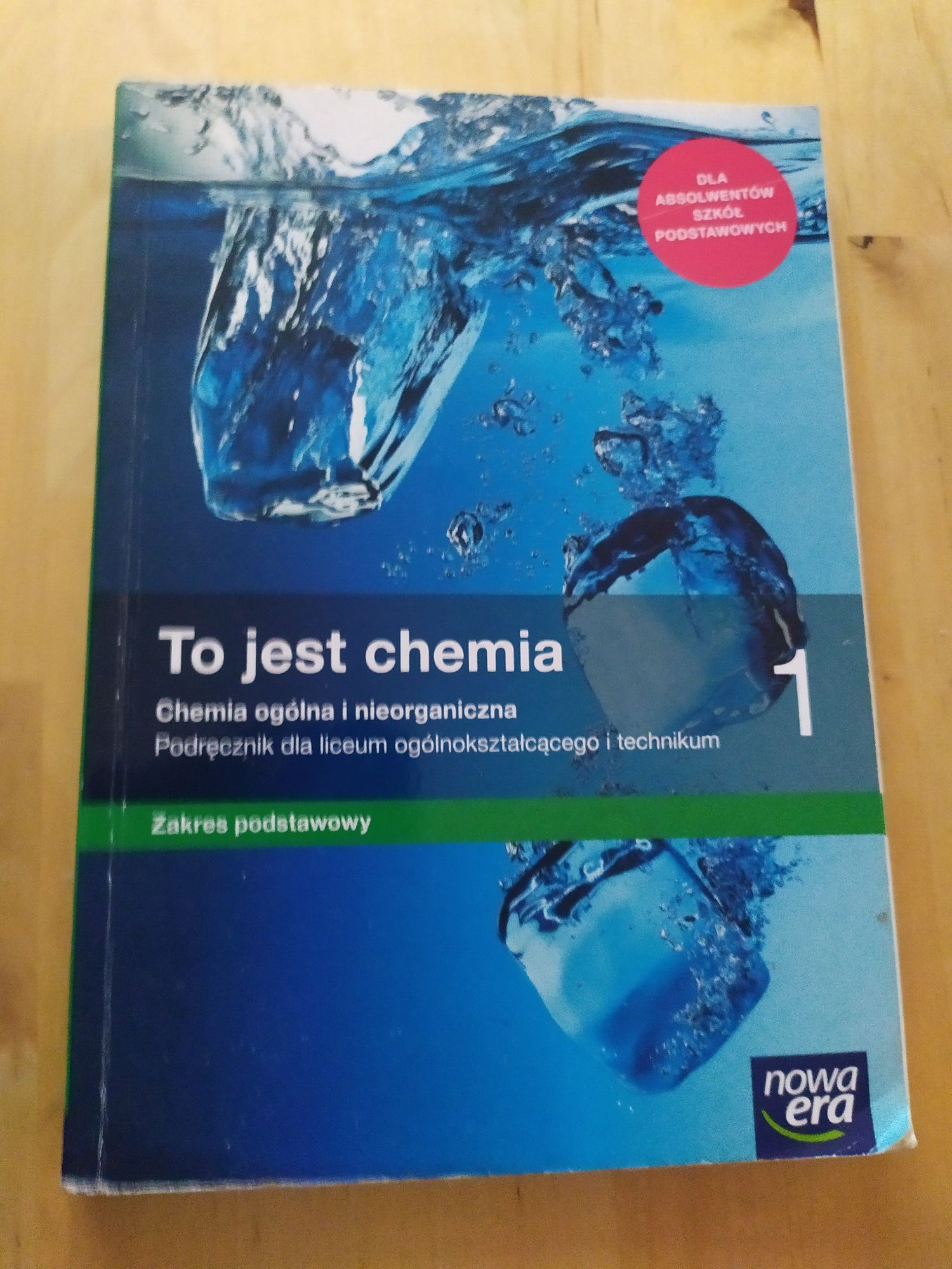 To jest chemia 1 podręcznik - zakres podstawowy