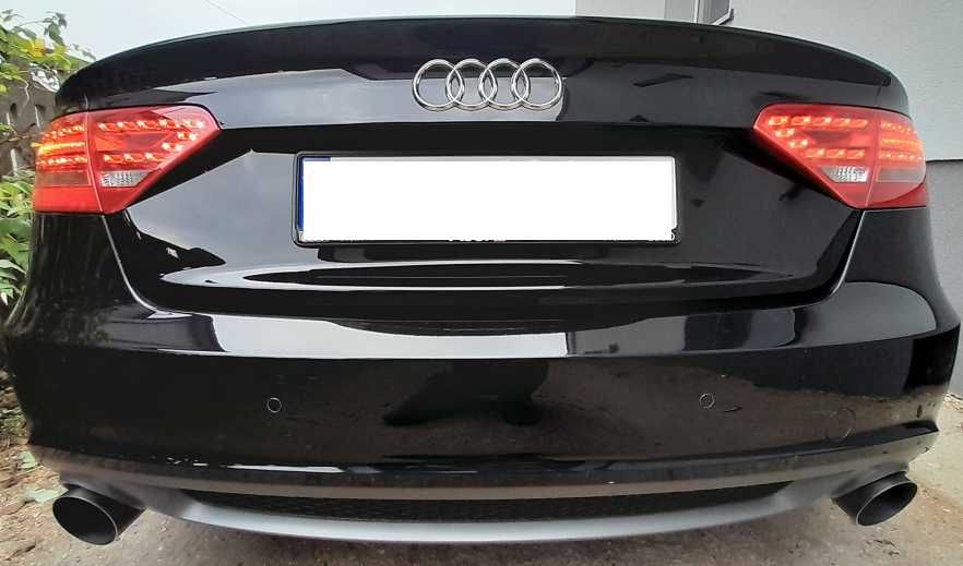 tłumik wydech przelot rura AUDI A5 8t A4 B8 S4 S5 RS4