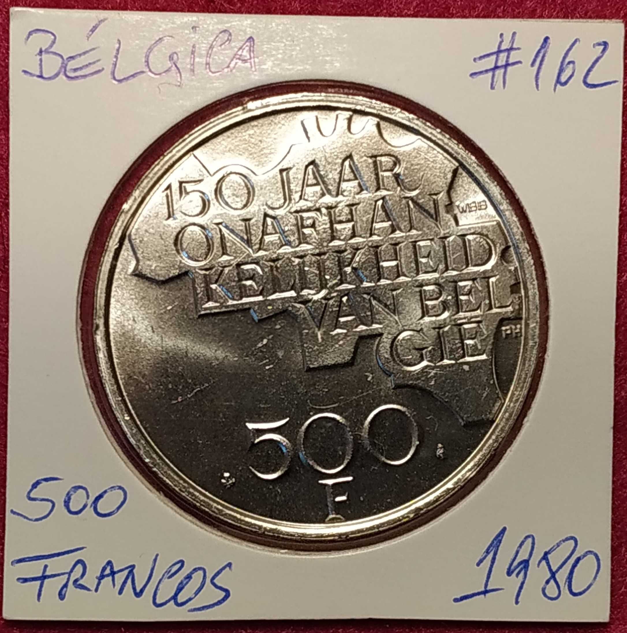 Bélgica - moeda de 500 francos de 1980 Belgie