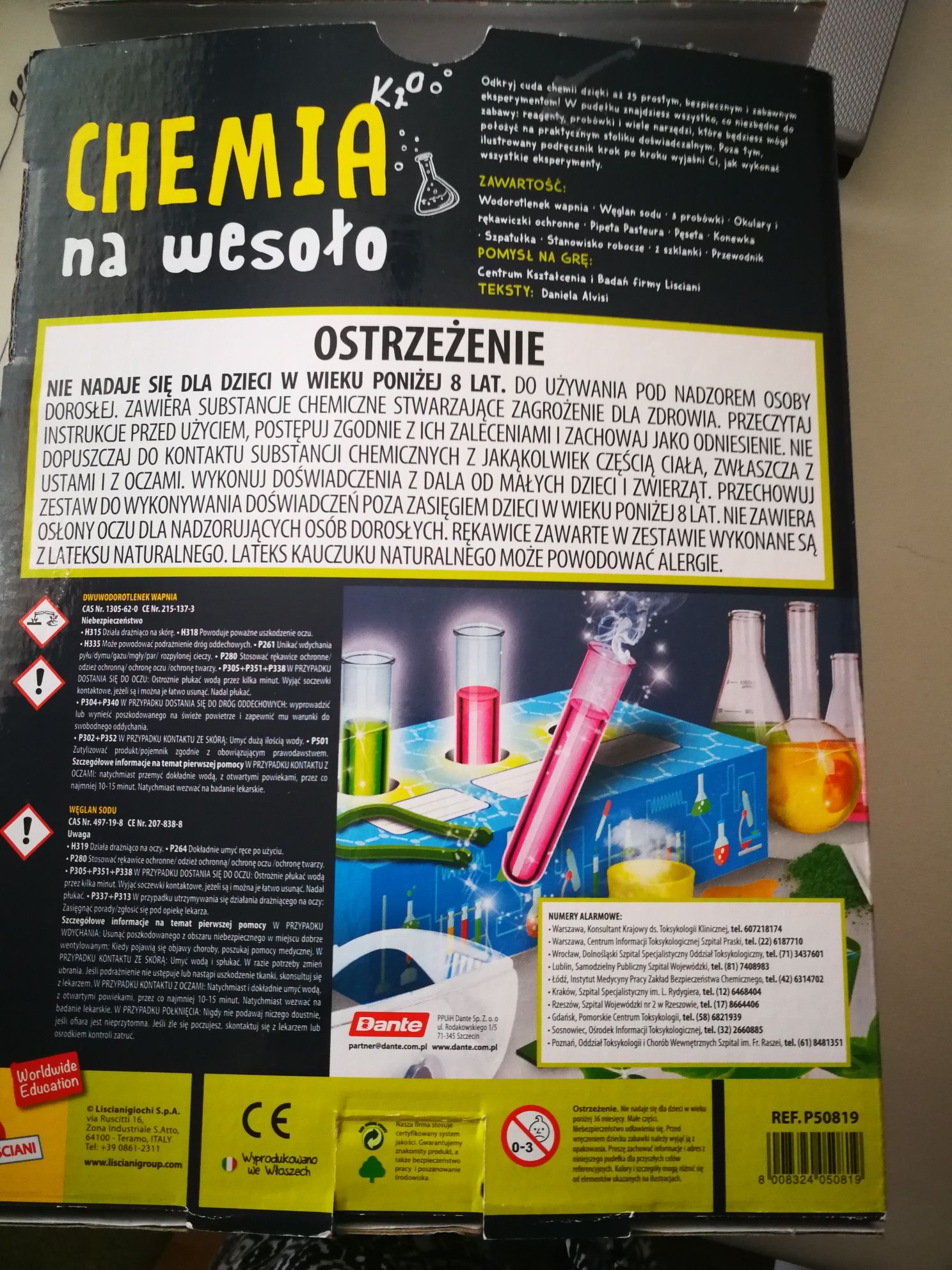 Chemia na wesoło zestaw do nauki chemii