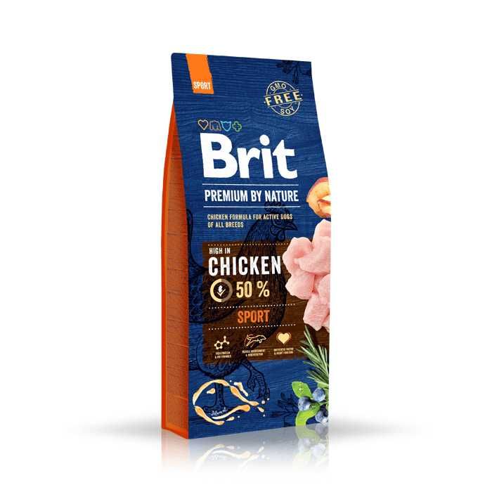 Karma dla psa Brit Premium Sport 15 kg kurczak