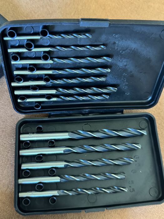Новый Набор сверл 12шт качество ГОСТ