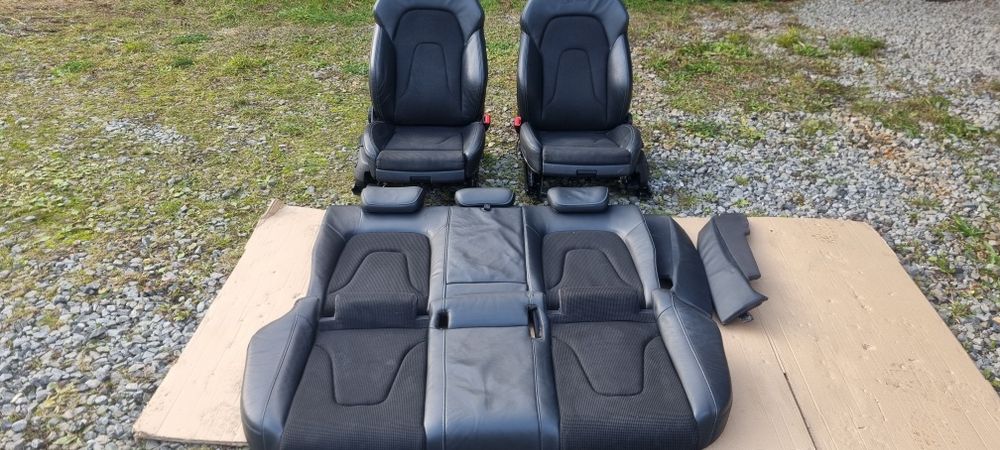 Audi A4 B8 Kombi S Line Komplet Foteli