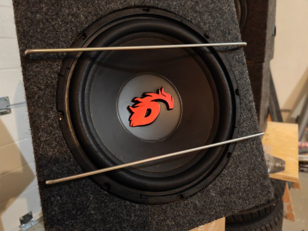 Subwoofer głośnik 30cm 12" 4ohm Dragster DW12 300W  skrzynka tuba