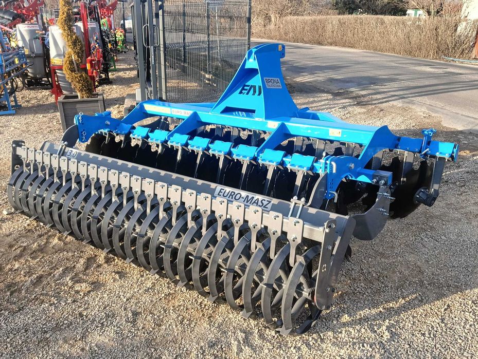 brona talerzowa/talerzówka Euro-masz! struna rura daszek 560 rozstaw95