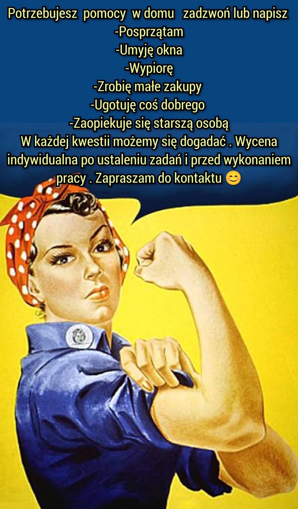 Pomoc domowa . Pomoc do zadań specjalnych