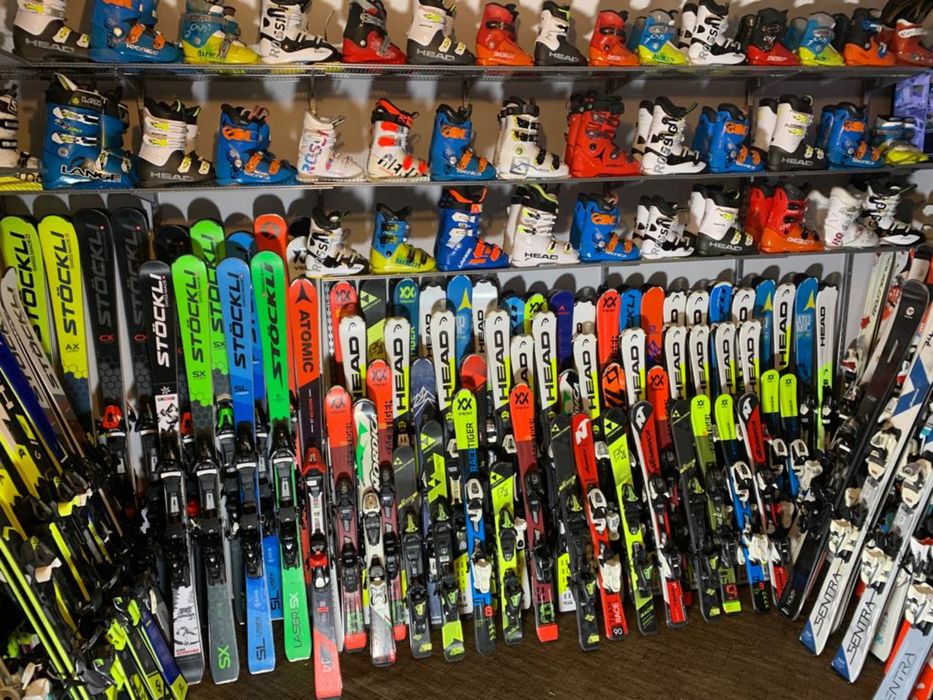 Narty juniorskie Salomon Atomic Head Volkl Rossignol Narty Dla Dzieci