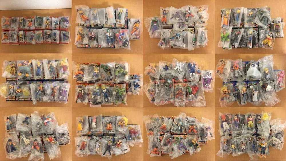 Dragon Ball Z Soul Of Hyper Figuration 1-10 Full Set 105 Color Pcs New