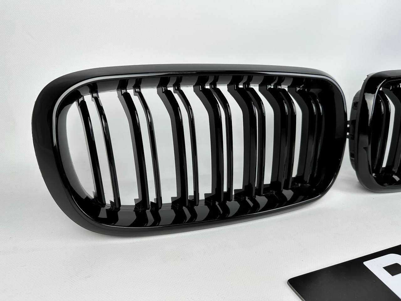 Решетки (Ноздри) BMW X5 F15 / X6 F16 Глянець ф15 ф16