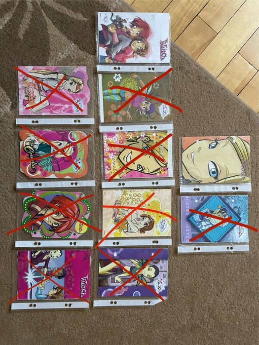 Karteczki / naklejki male witch