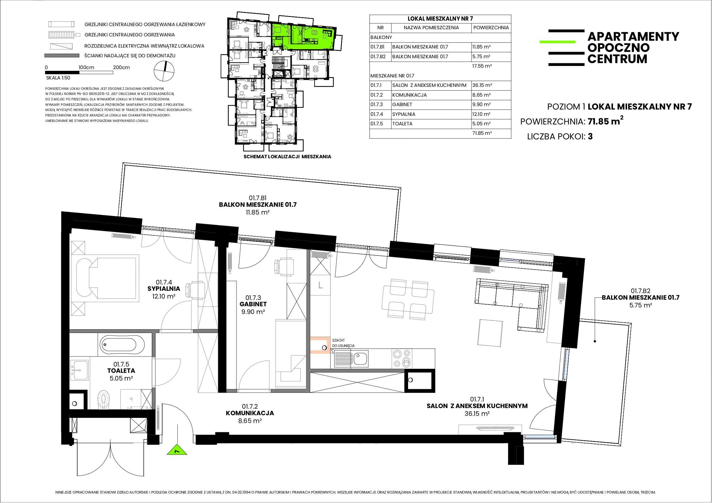 Apartamenty Opoczno Centrum - mieszkanie w stanie deweloperskim