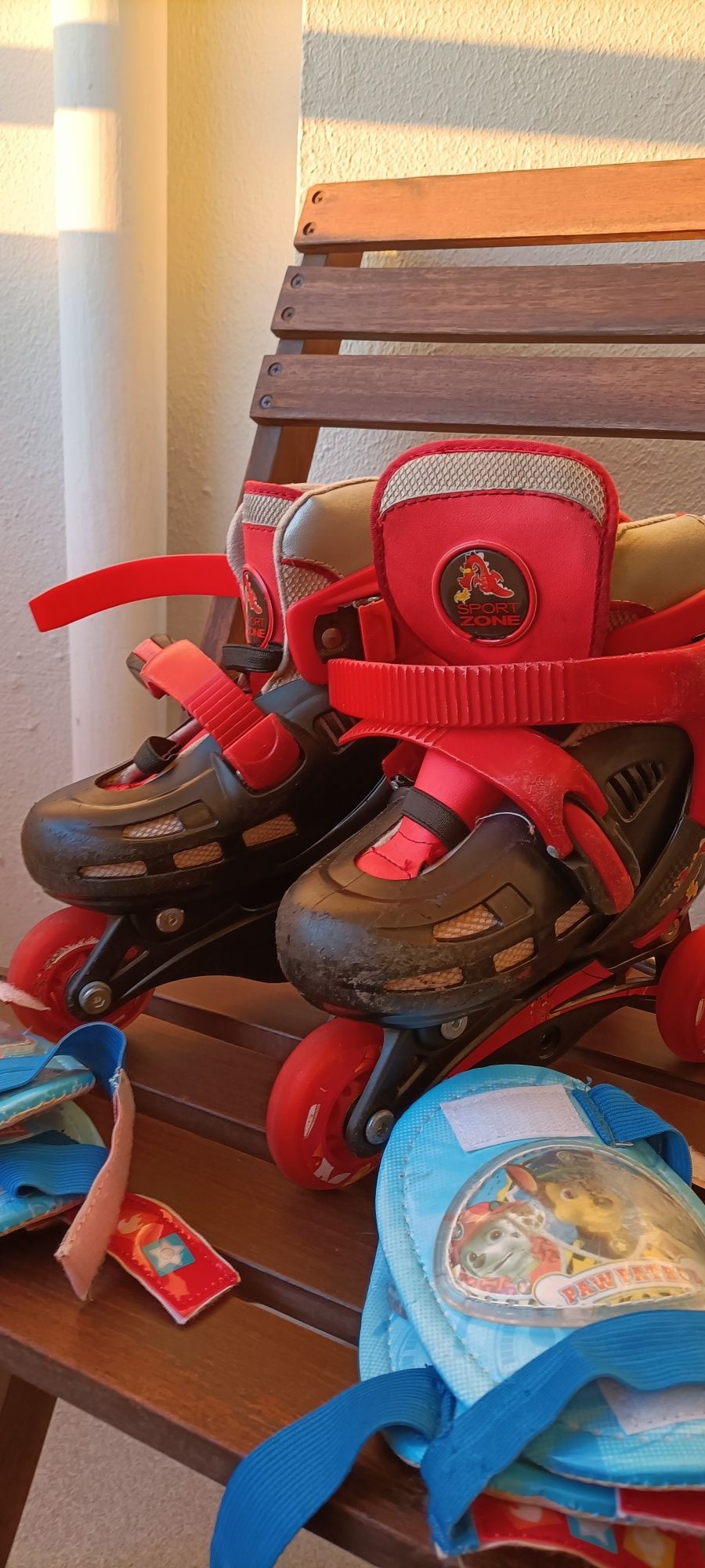 Patins em linha de criança