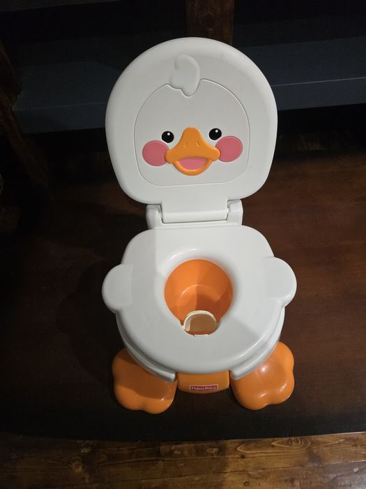 Nocnik grający kaczka fischer  price