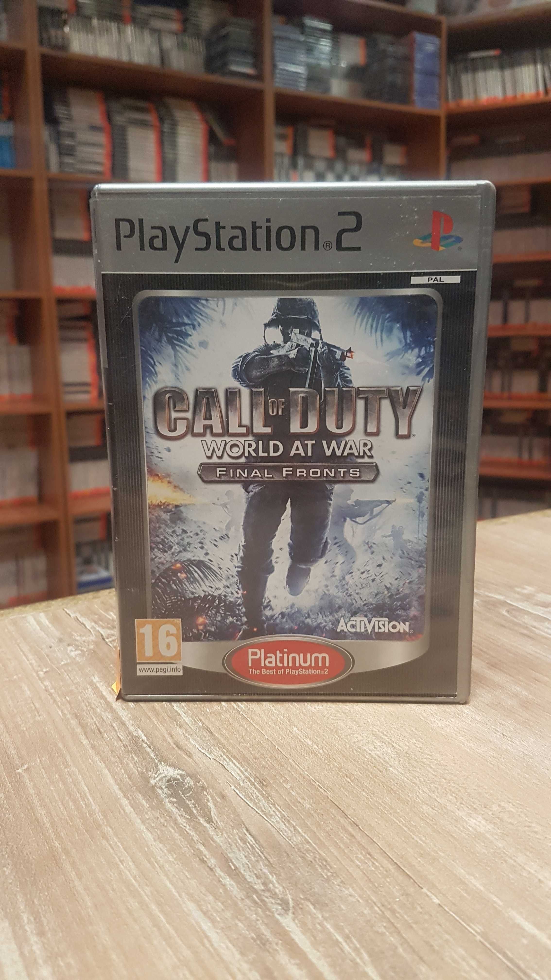 Call of Duty: World at War - Final Fronts PS2 Sklep Wysyłka Wymiana