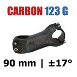 Carbon! mostek 90mm 17st carbonowy rower wspornik 90 mm 9 cm gravel