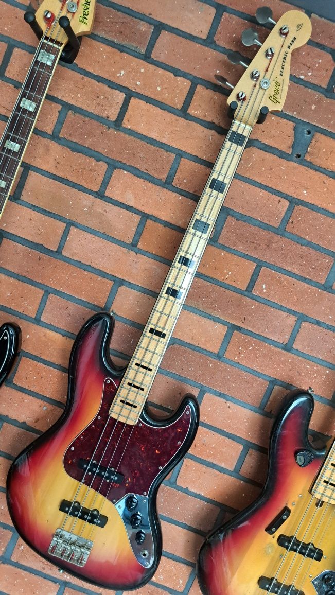 Greco Electric Bass Jazz Bass z 1978r. Gneco Tokai Fresher Fernandes