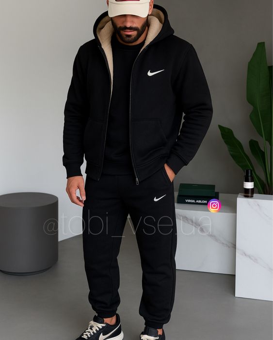 ТЕПЛИЙ‼️ Костюм на овчині чоловічий/мужской спортивний зимовий