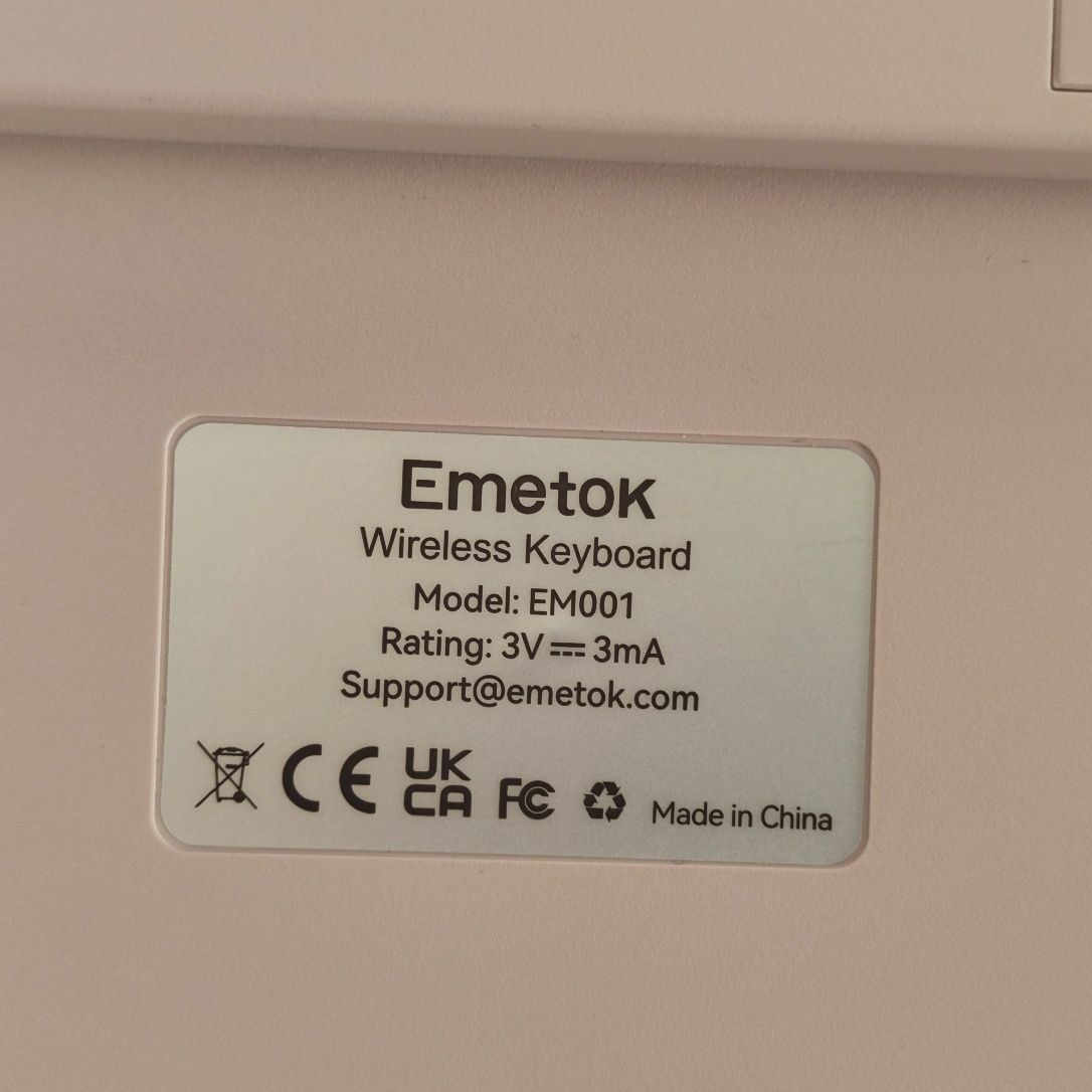 Бездротова клавіатура Emetok EM001