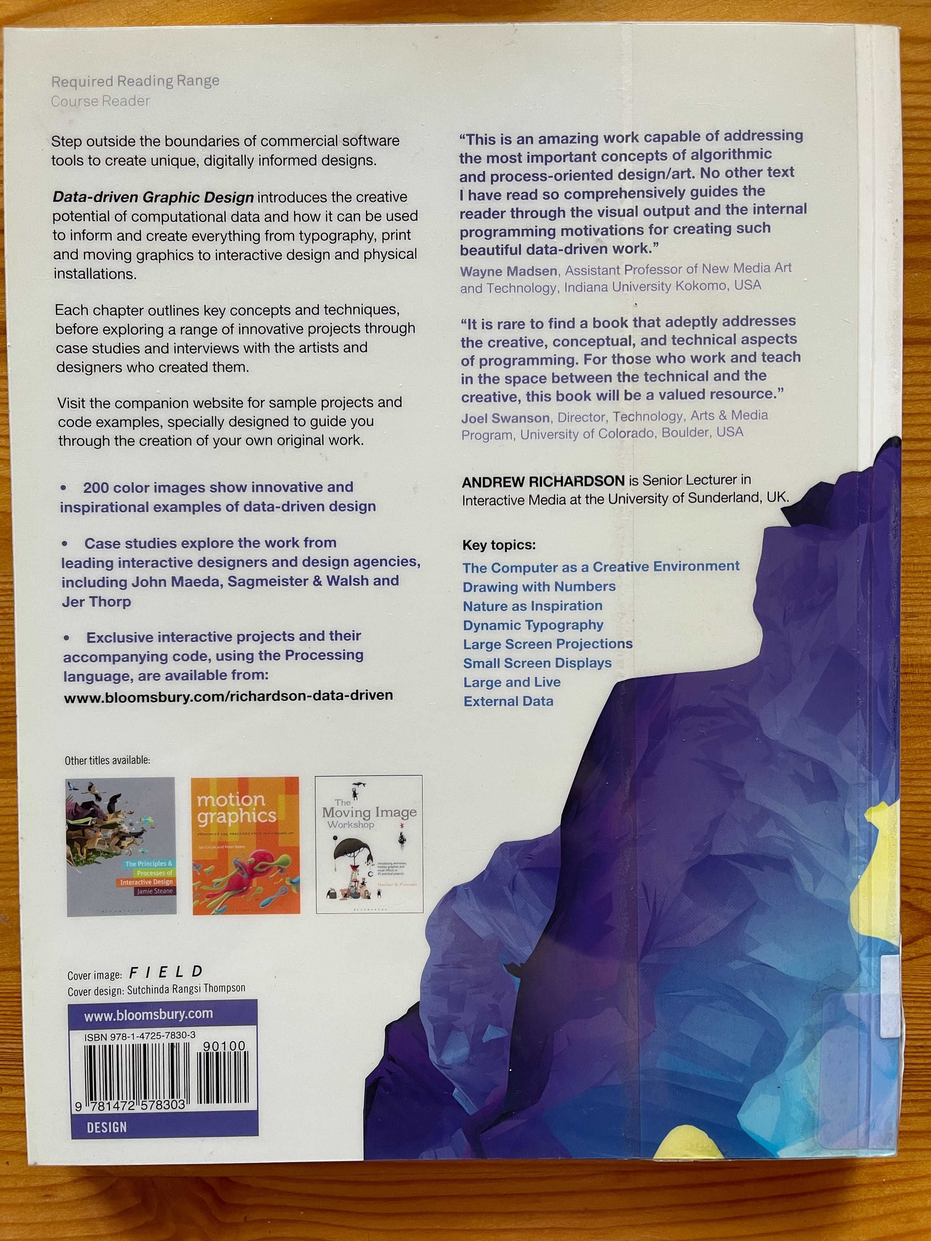 Data-driven Graphic Design: Creative Coding for Visual Communication