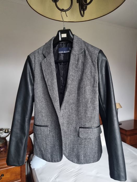 Marynarka ekoskóra 38