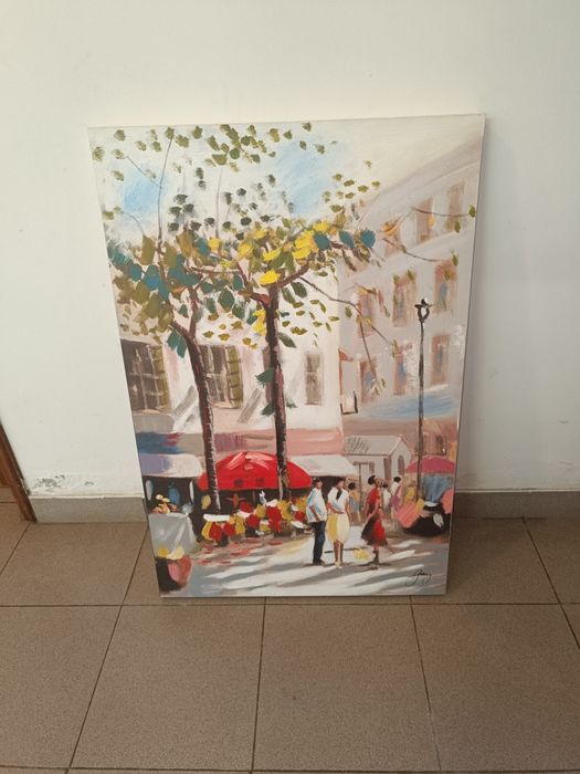 Quadros pintados a mão