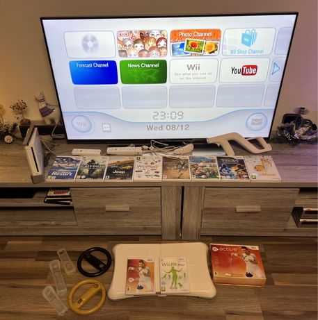 Wii + balance board