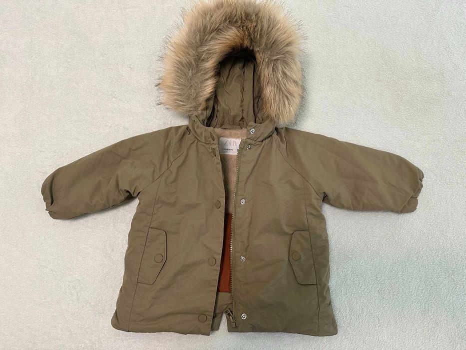 Дитяча зимова куртка zara