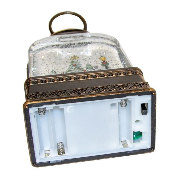 Новорічний світильник вінтажний ліхтар 23013