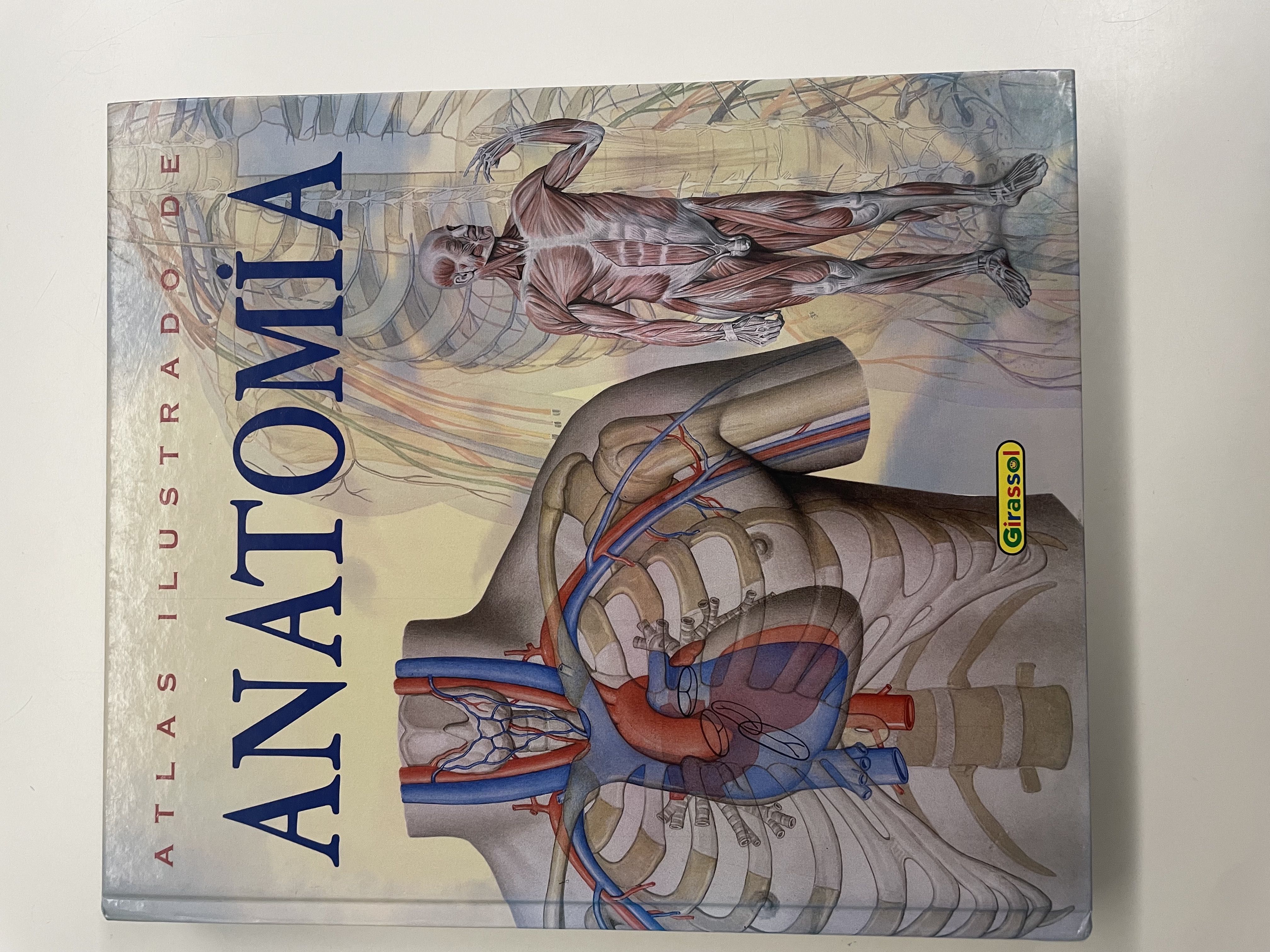 Livro ''Atlas Ilustrativo de Anatomia'' novo e nunca utilizado