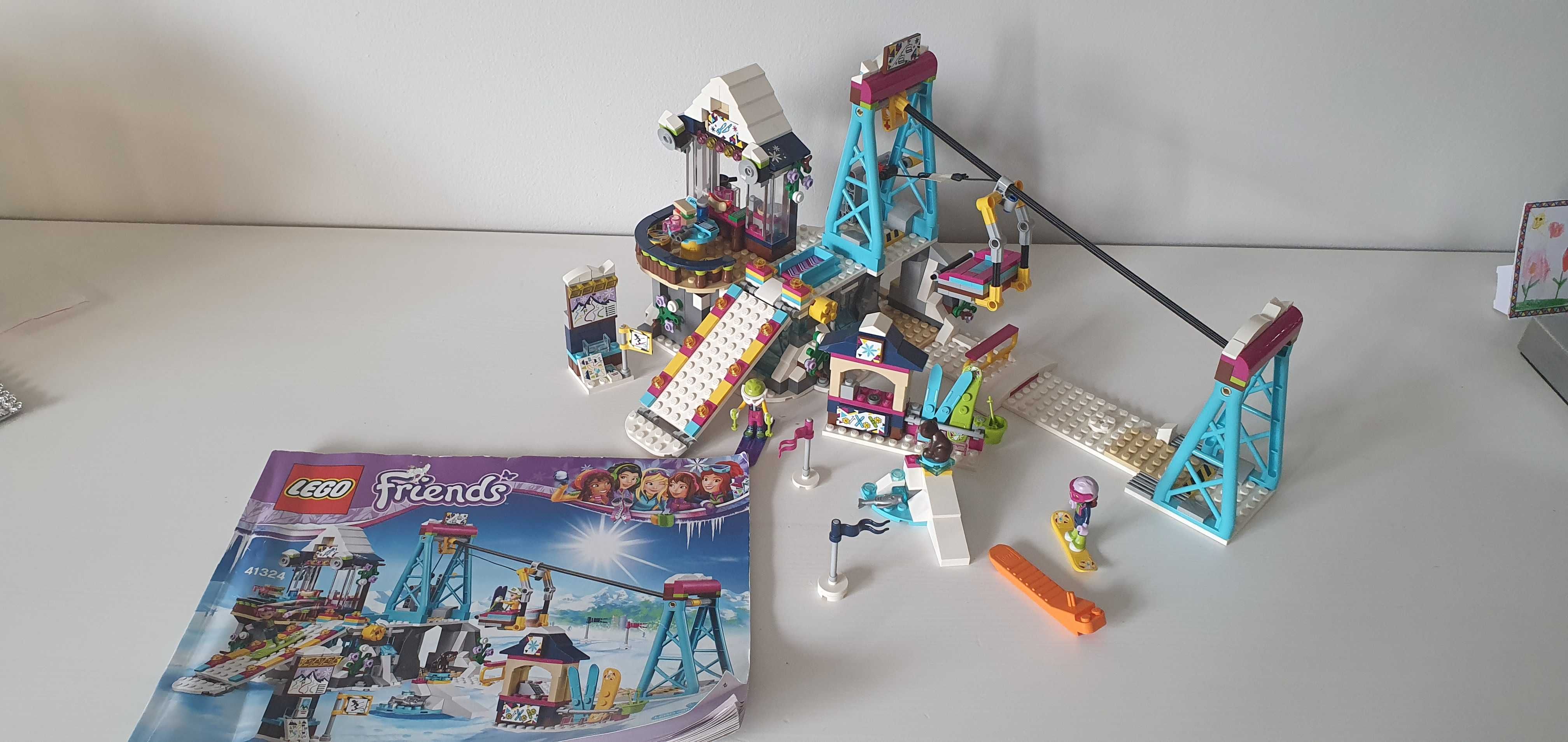 LEGO Friends 41324 Wyciąg narciarski w zimowym kurorcie Z INSTRUKCJA