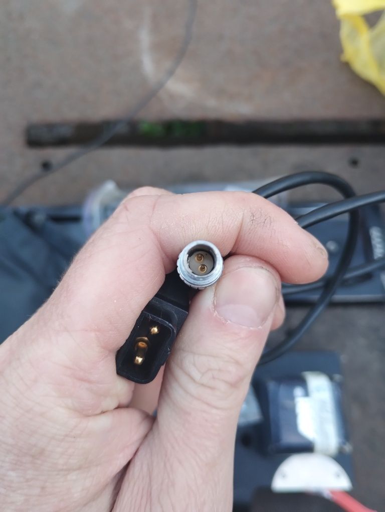 Кабель живлення D-TAP — 2-Pin Lemo