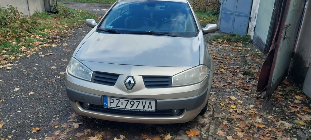 Renault megane 2 Cabrio 2005 r. GAZ.