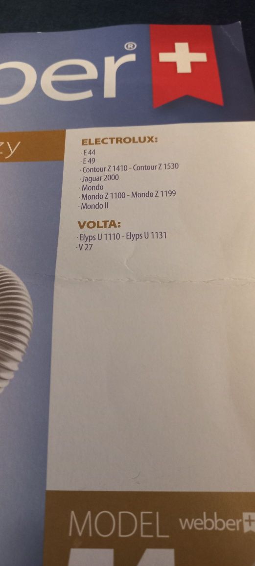 Worki do odkurzacza Elektrolux