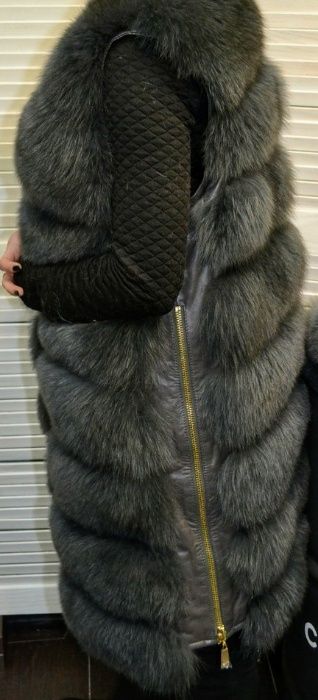 Продам шубу - жилет из ПЕСЦА (трансформер)