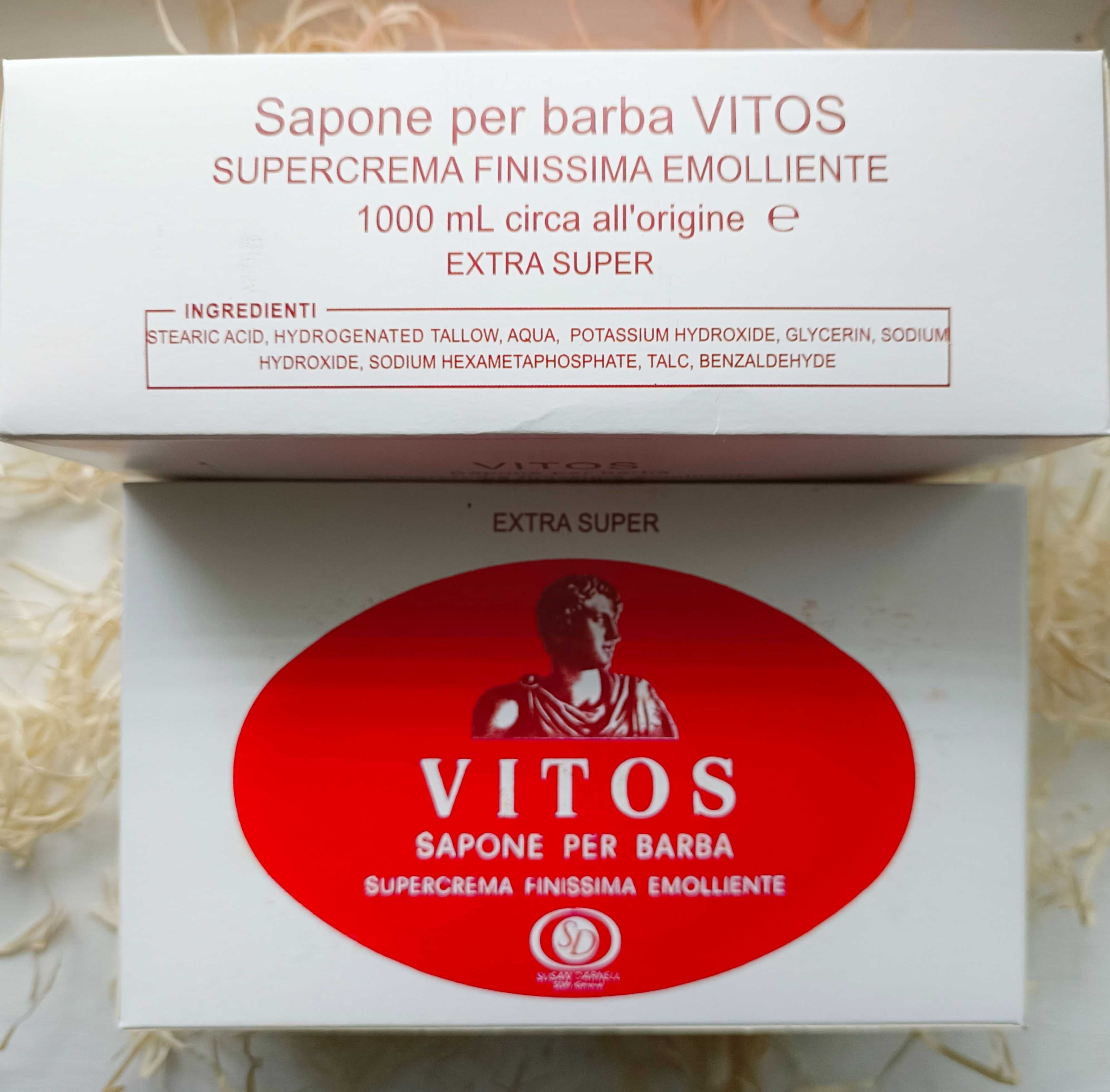 Крем мило для гоління з мигдалем, кокосом Cella, Vitos