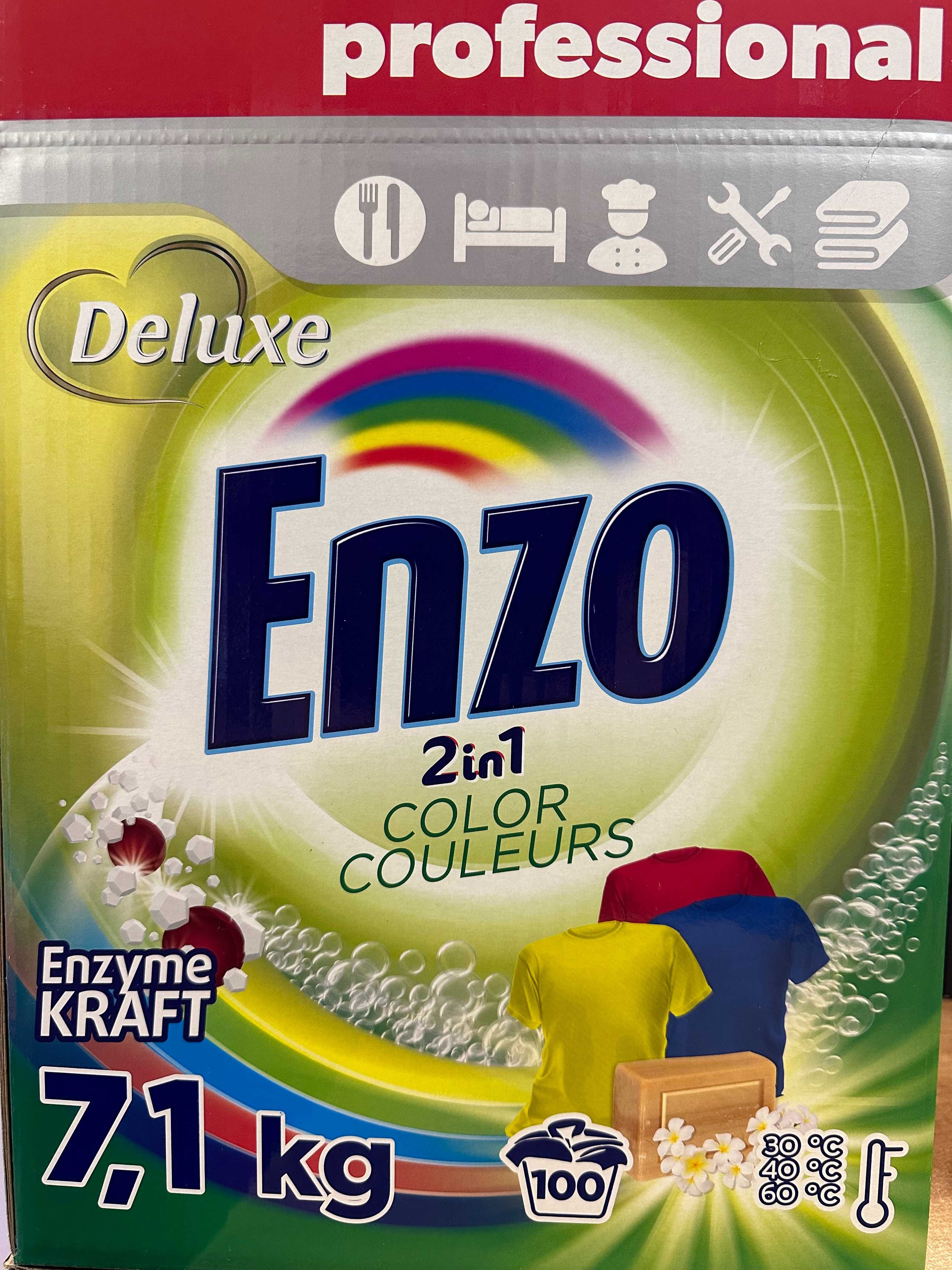 Deluxe Enzo Color 2in1 Proszek do prania 7,1 kg 100 prań