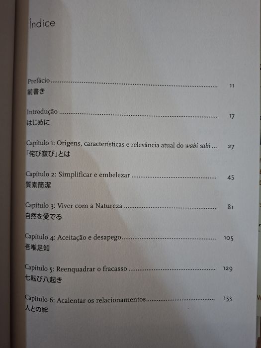 O Pequeno livro Wabi Sabi
