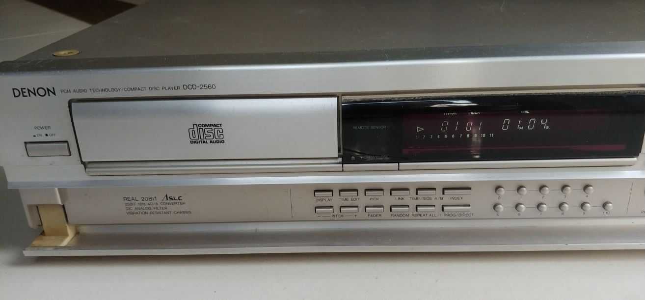 DENON DCD2560 przerobiony na DAC 4 x AD1862N R2R, SM5842APT, DIR9001
