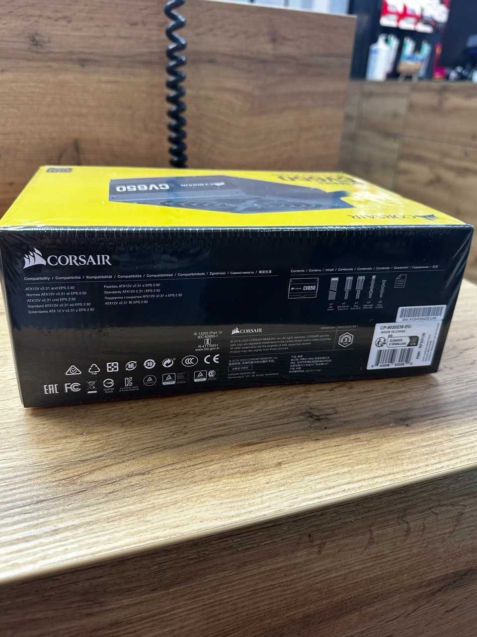 Блок питания Corsair CV650 650W (CP-9020236-EU)