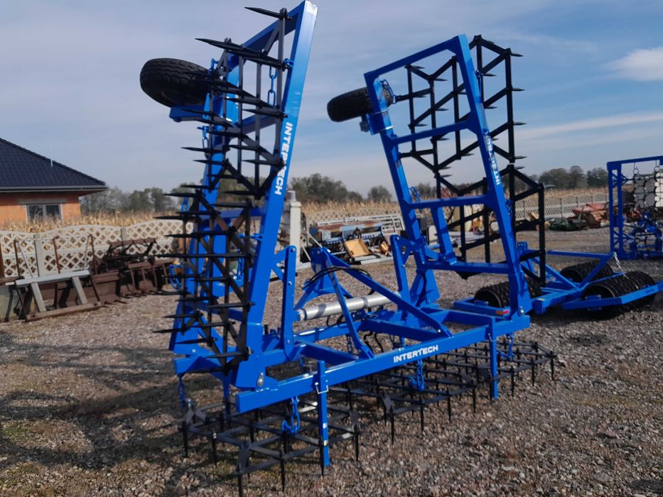 Brona polowa zębowa zawieszana ciężka 7,50 Inter-Tech PH20