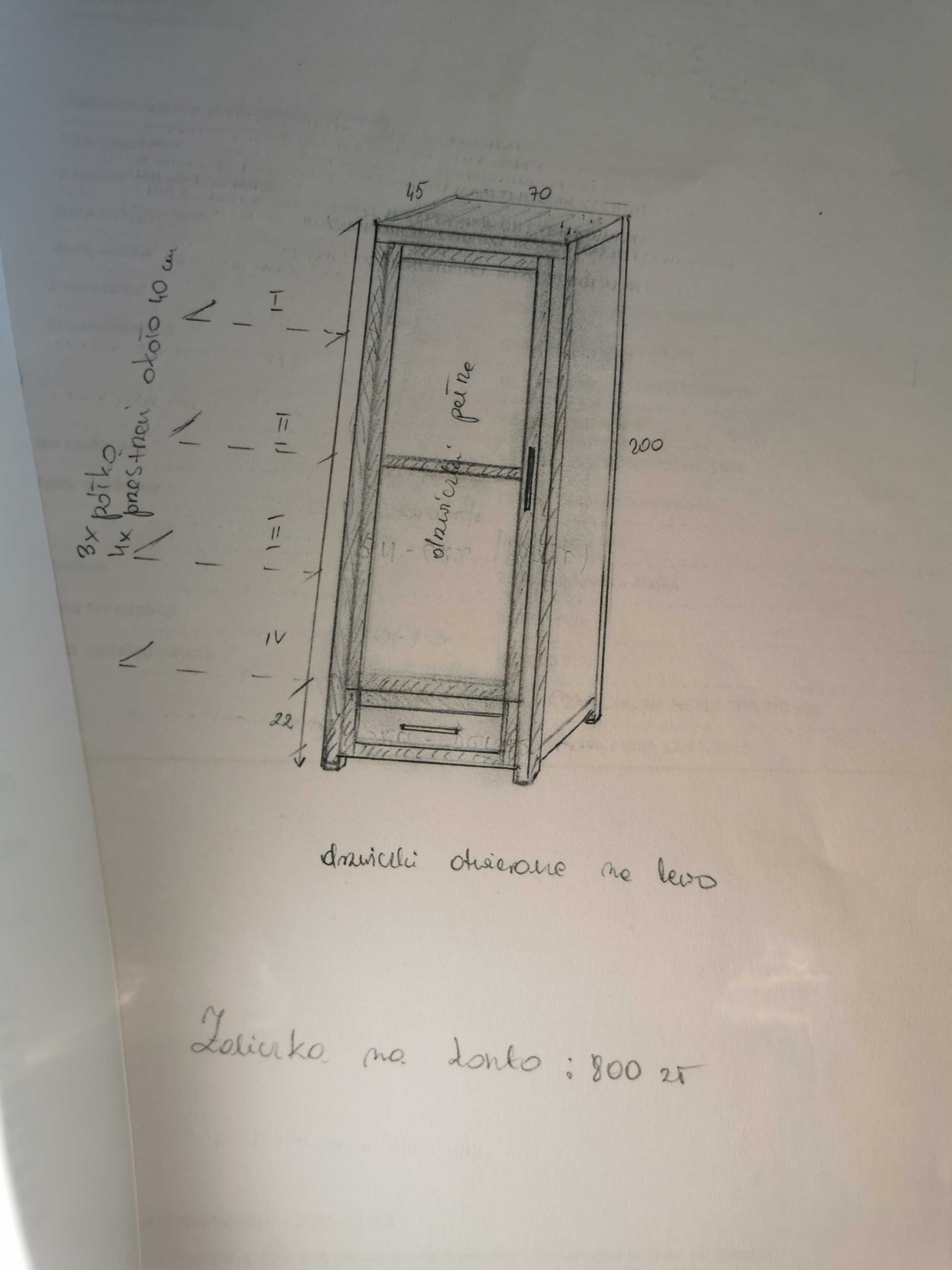 Szafa Torino lite drewno