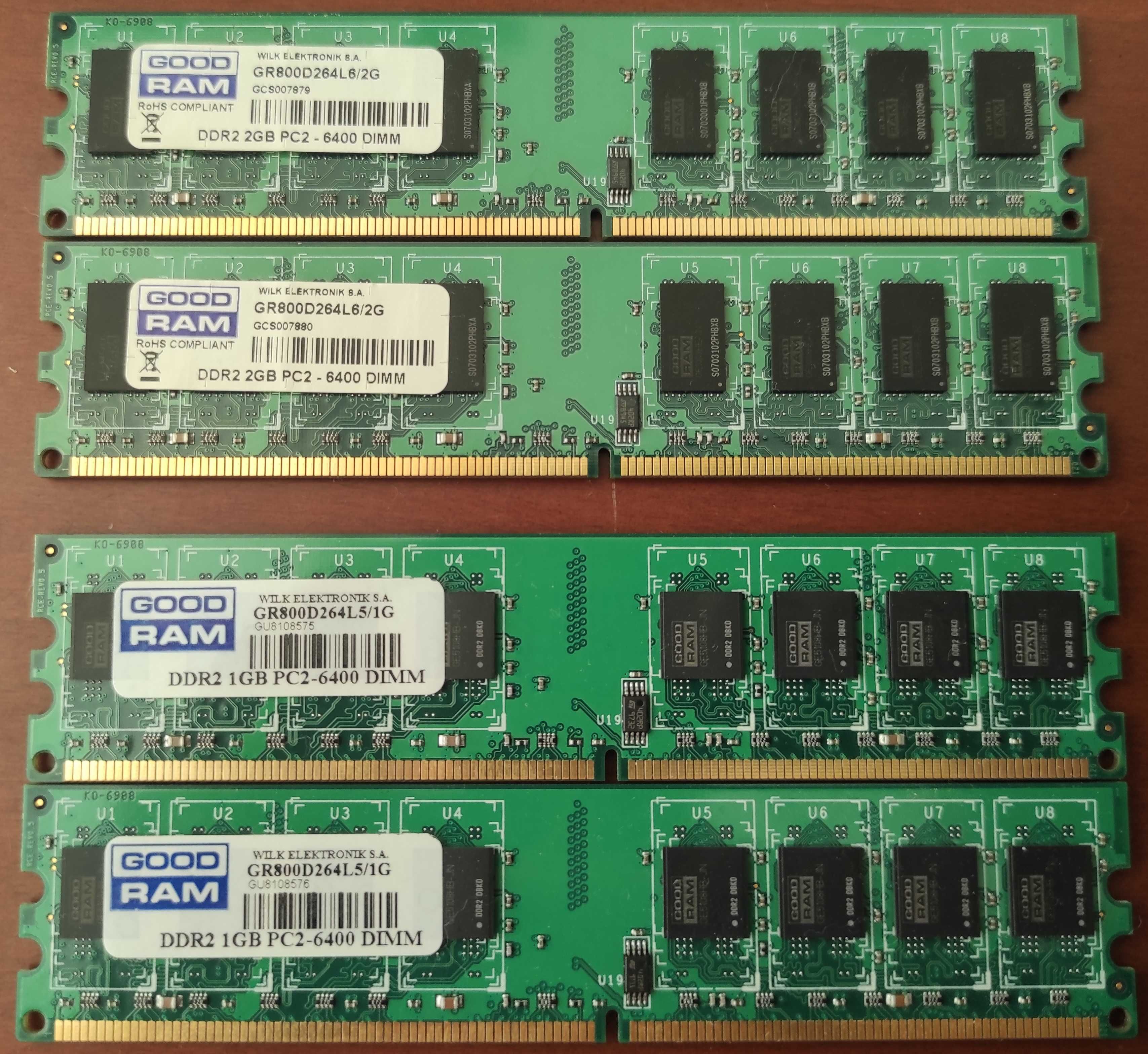 DDR2 800MHz 2Gb PC2 6400 DIMM