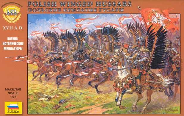 Zvezda 8041 Polish Winged Hussars