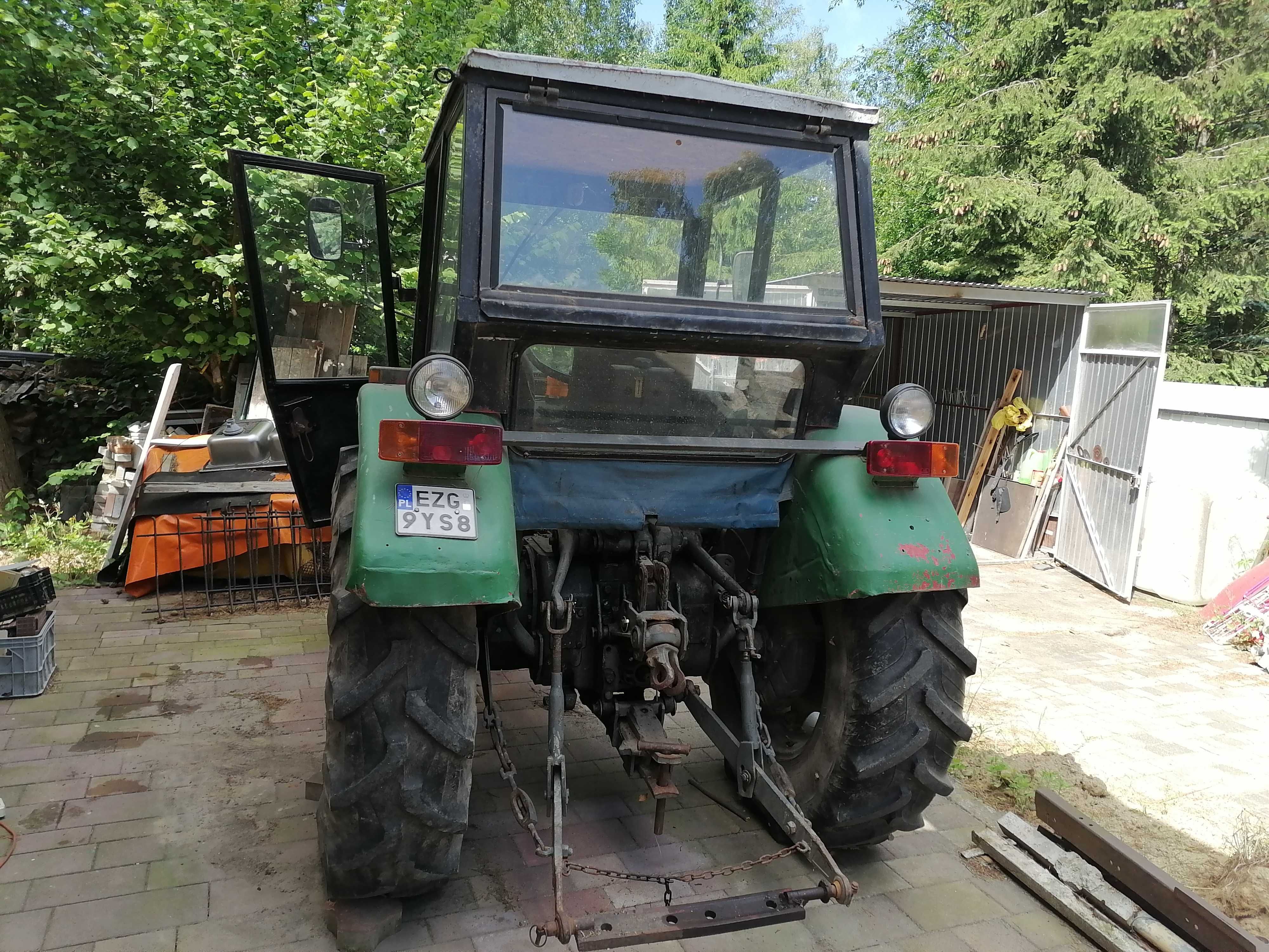 Ursus C-360 gotowy do pracy