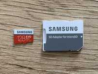 Карта памяти Samsung 128GB microSDXC class 10 UHS-I EVO Plus