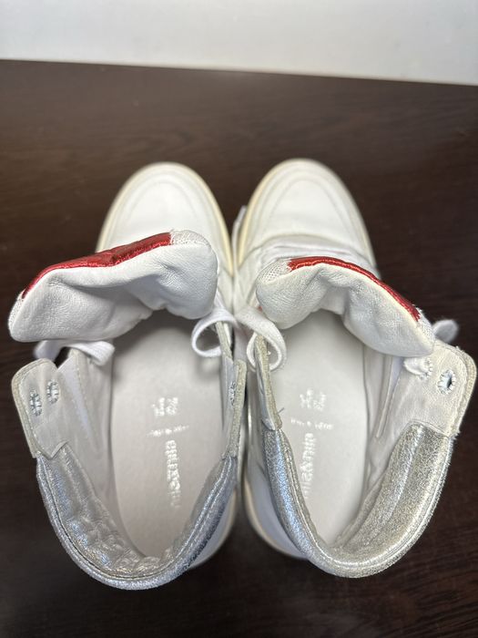 Кросівки високі шкіряні nila&nila 36 розмір 24 см італія